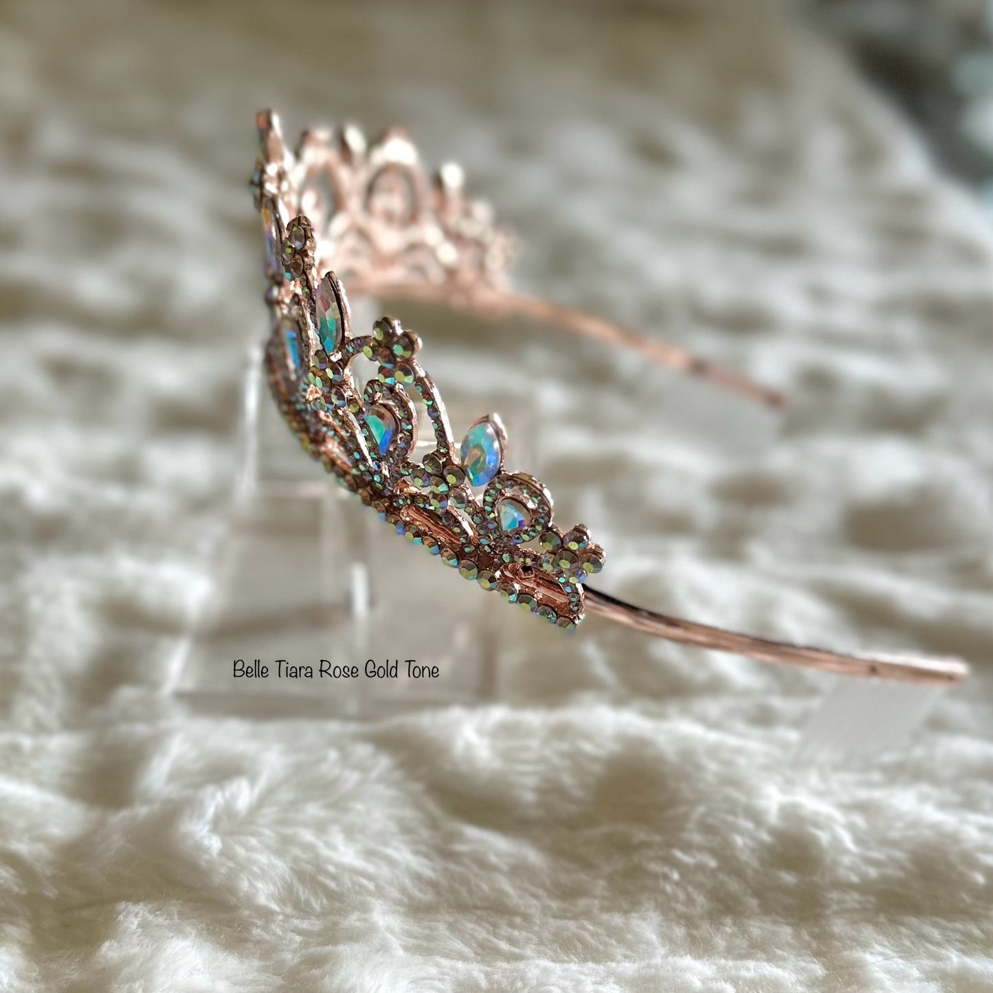 Belle Tiara Rose Gold Tone