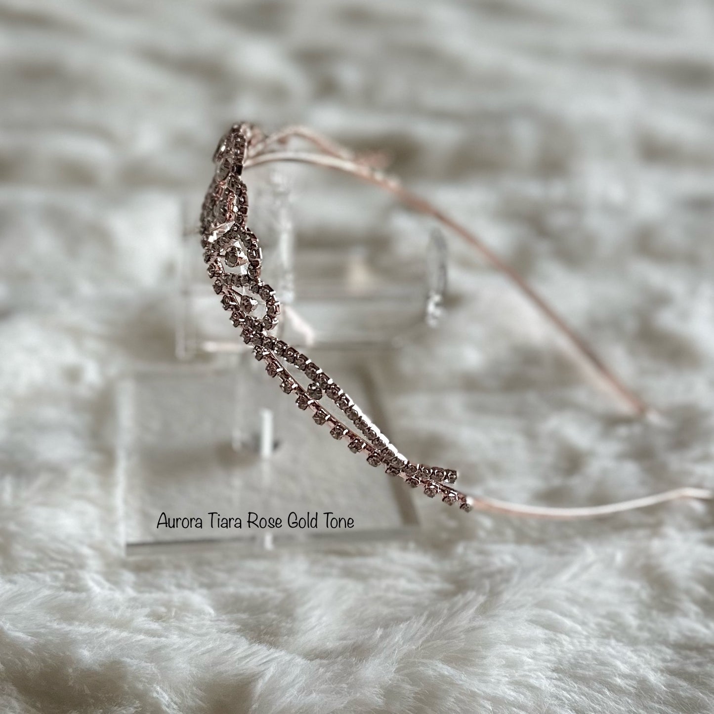 Aurora Tiara Rose Gold