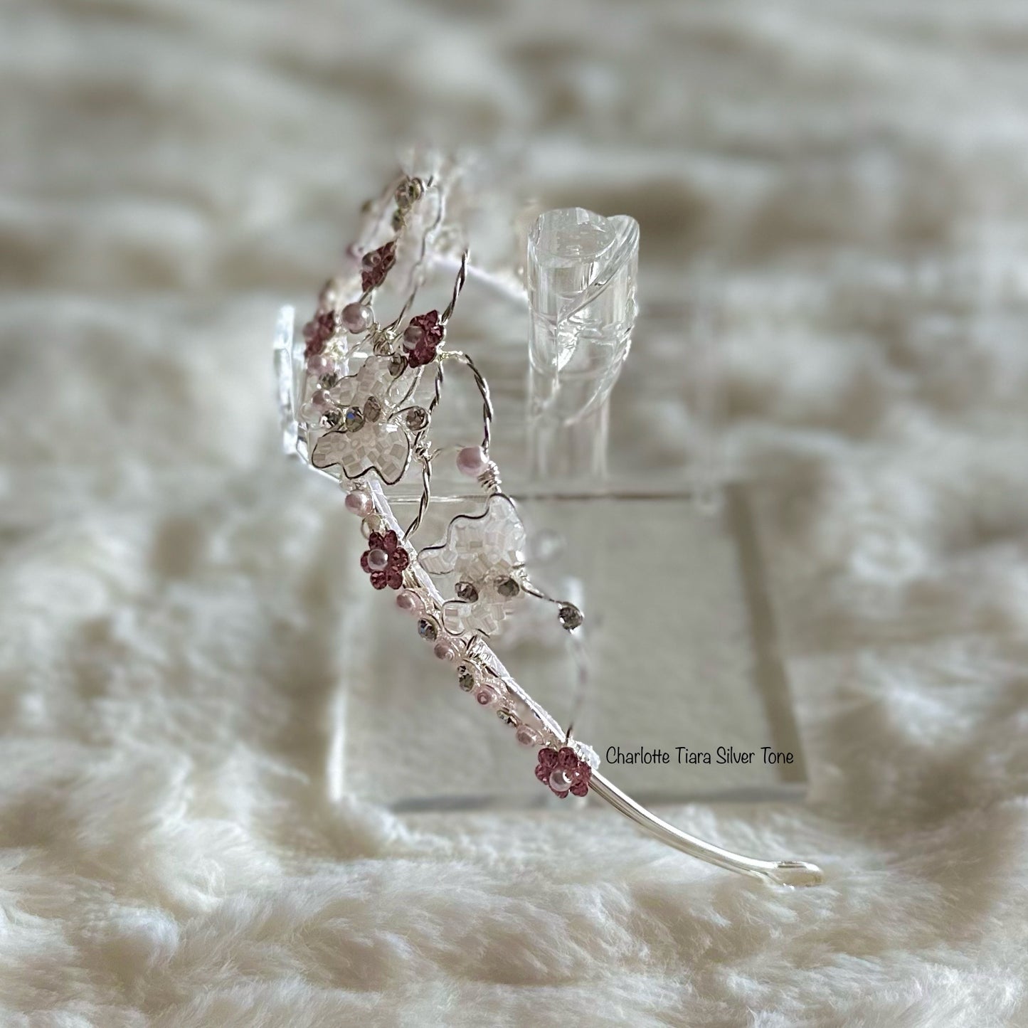 Charlotte Tiara Silver Tone