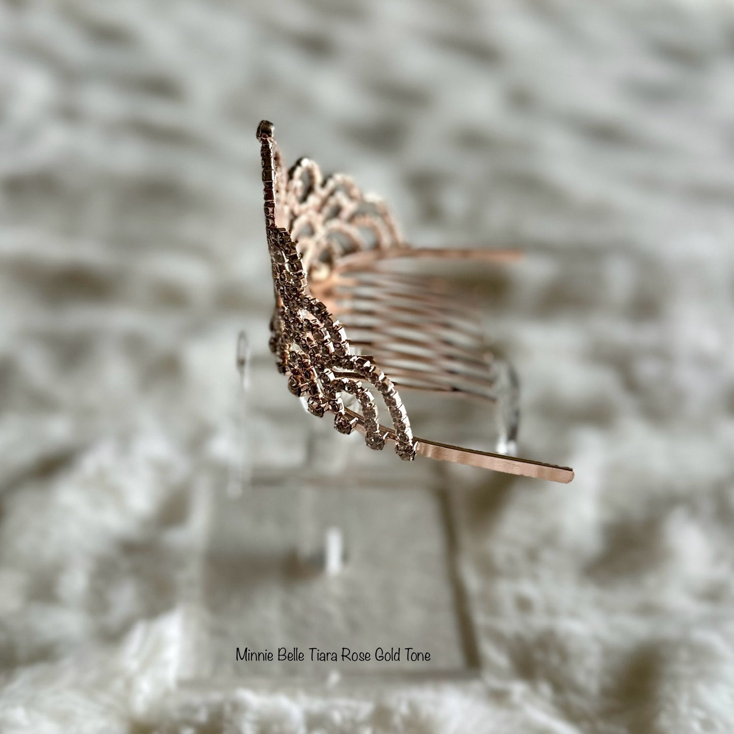 Minnie Belle Tiara Rose Gold Tone