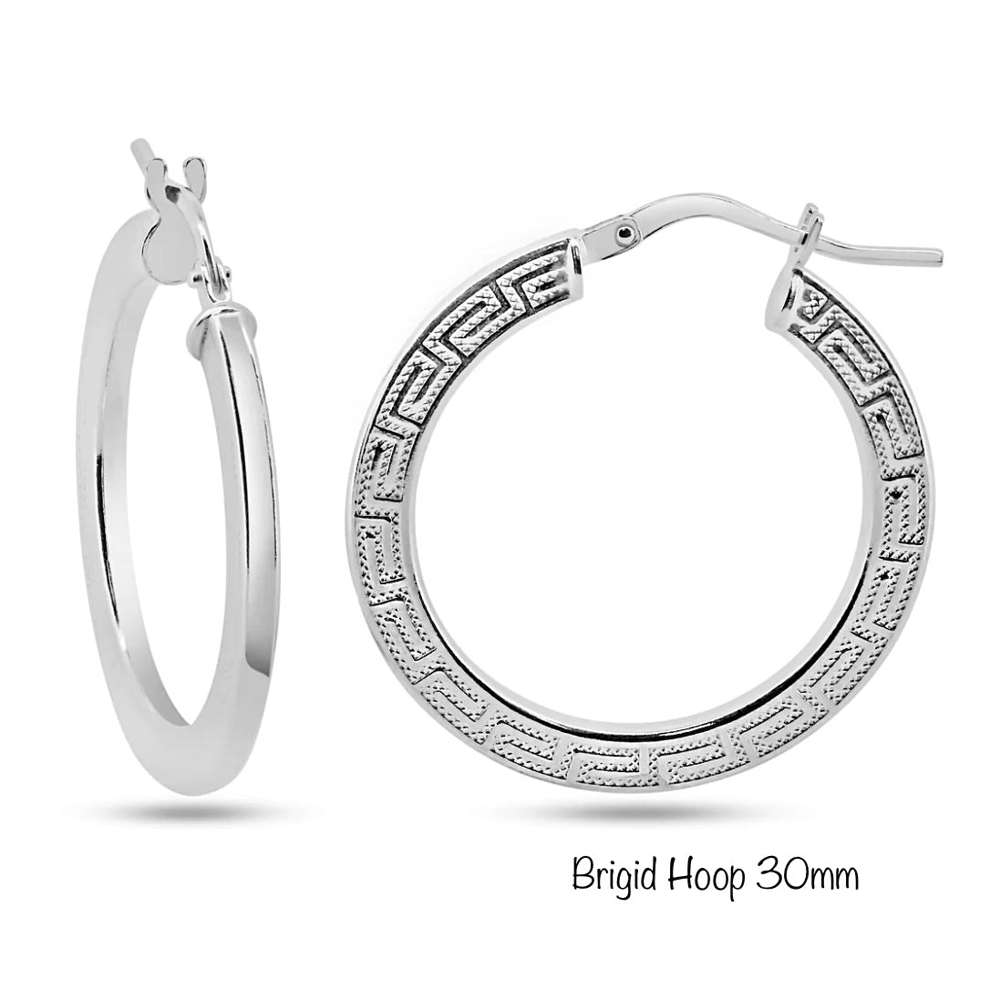 Brigid Hoop Earrings