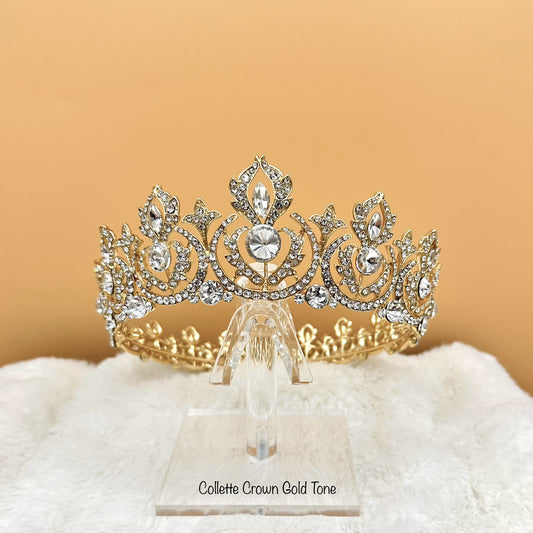 Collette Crown Gold Tone